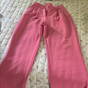 Abercrombie & Fitch Pink Pantsuit with Relaxed Fit